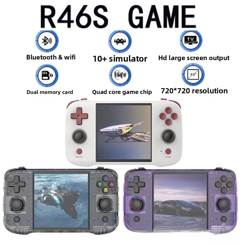 Retro Handheld Console - Original R46S Retro Handheld Game Console