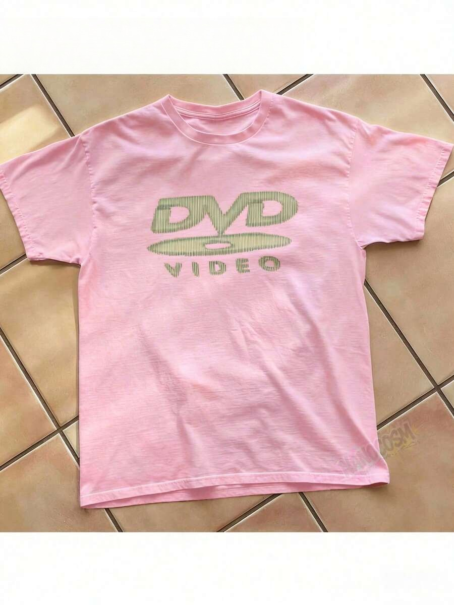 Retro Gaming Aesthetic - [100% Cotton] DVD Video Nostalgic Green