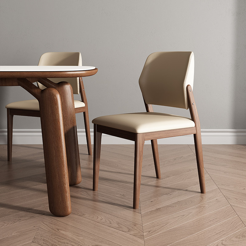 Retro Gaming Design - Modern Minimalist Dining Chairs Wooden Gaming