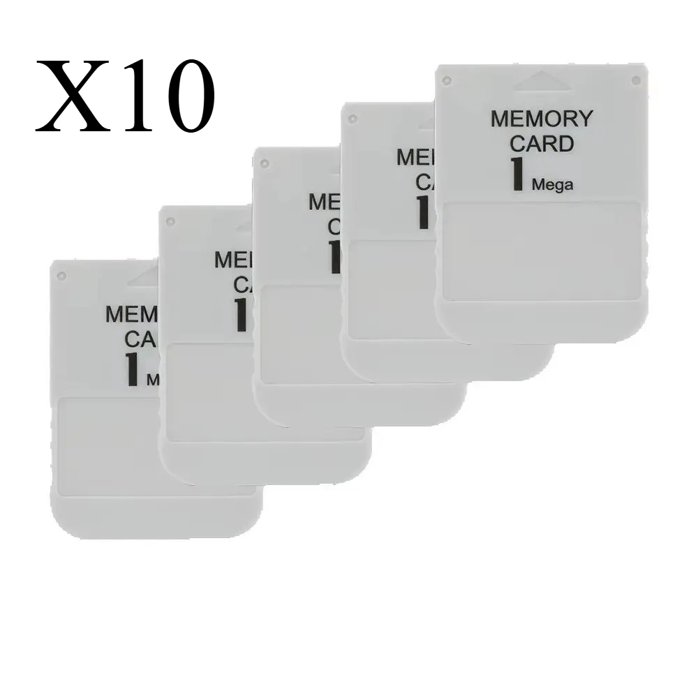Memory Card Ps1 - 10x FOR PS1 Memory Card PS1