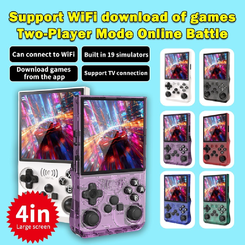 Retro Handheld Console - Retro Handheld Game Console 4 Inch