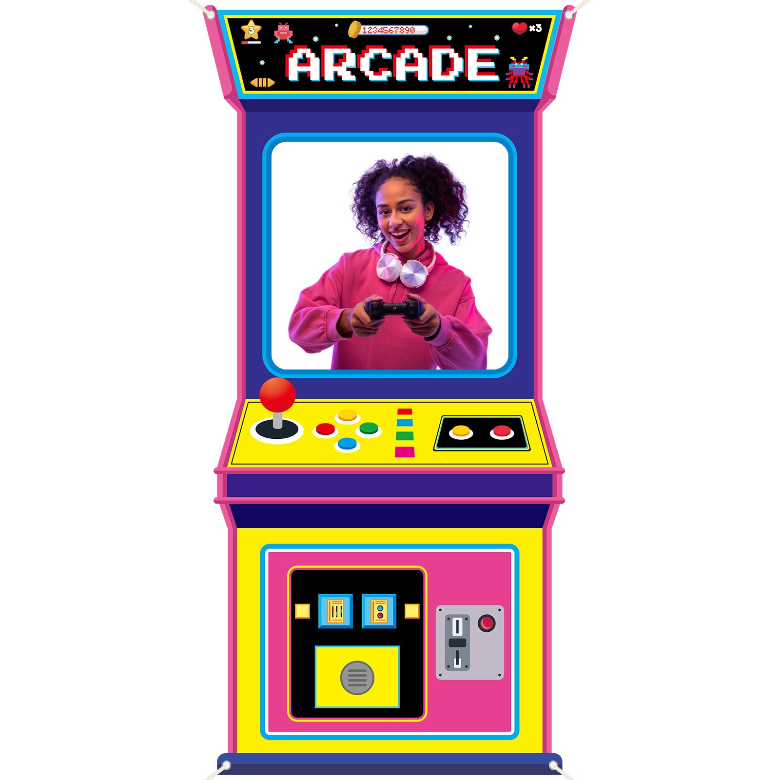 Retro Video Gaming Fabric Arca - Retro Gaming Games recension och pris