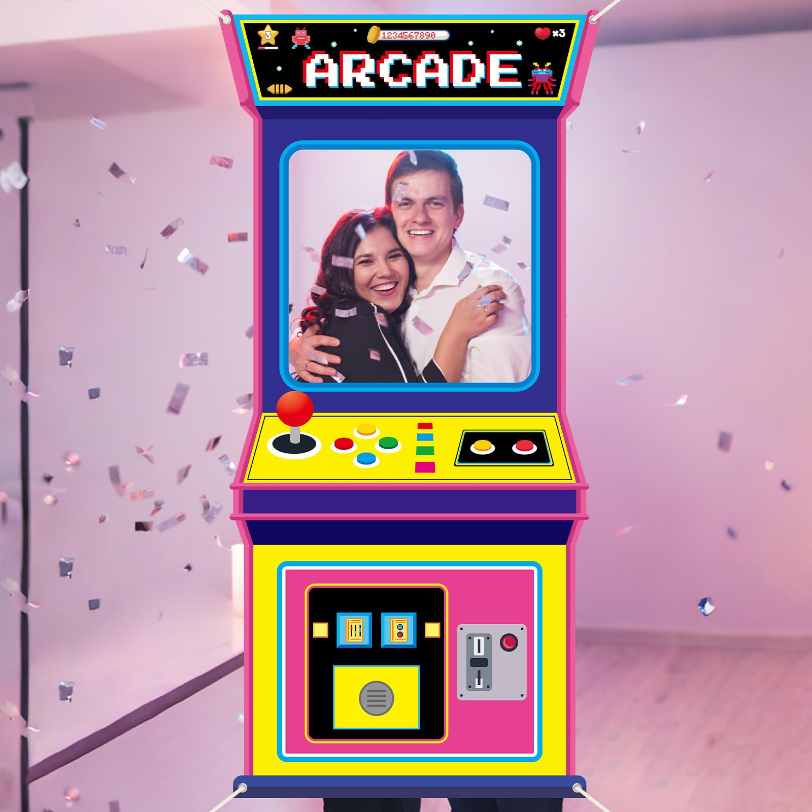 Retro Video Gaming Fabric Arca - Retro Gaming Games recension och pris