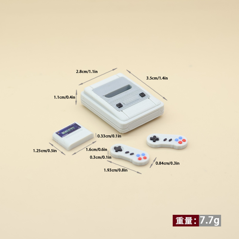 1set Dollhouse Mini Retro Game - Retro Gaming Station recension och pris