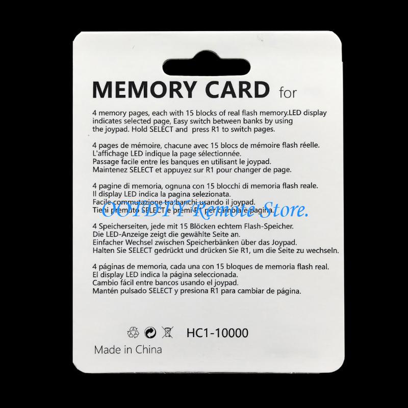  Lightweight 4MB 4Mega Memory  - Memory Card Ps1 recension och pris