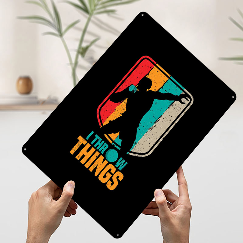 Funny Shot Put Gift Idea Tin P - Retro Gaming Room Ideas recension och pris