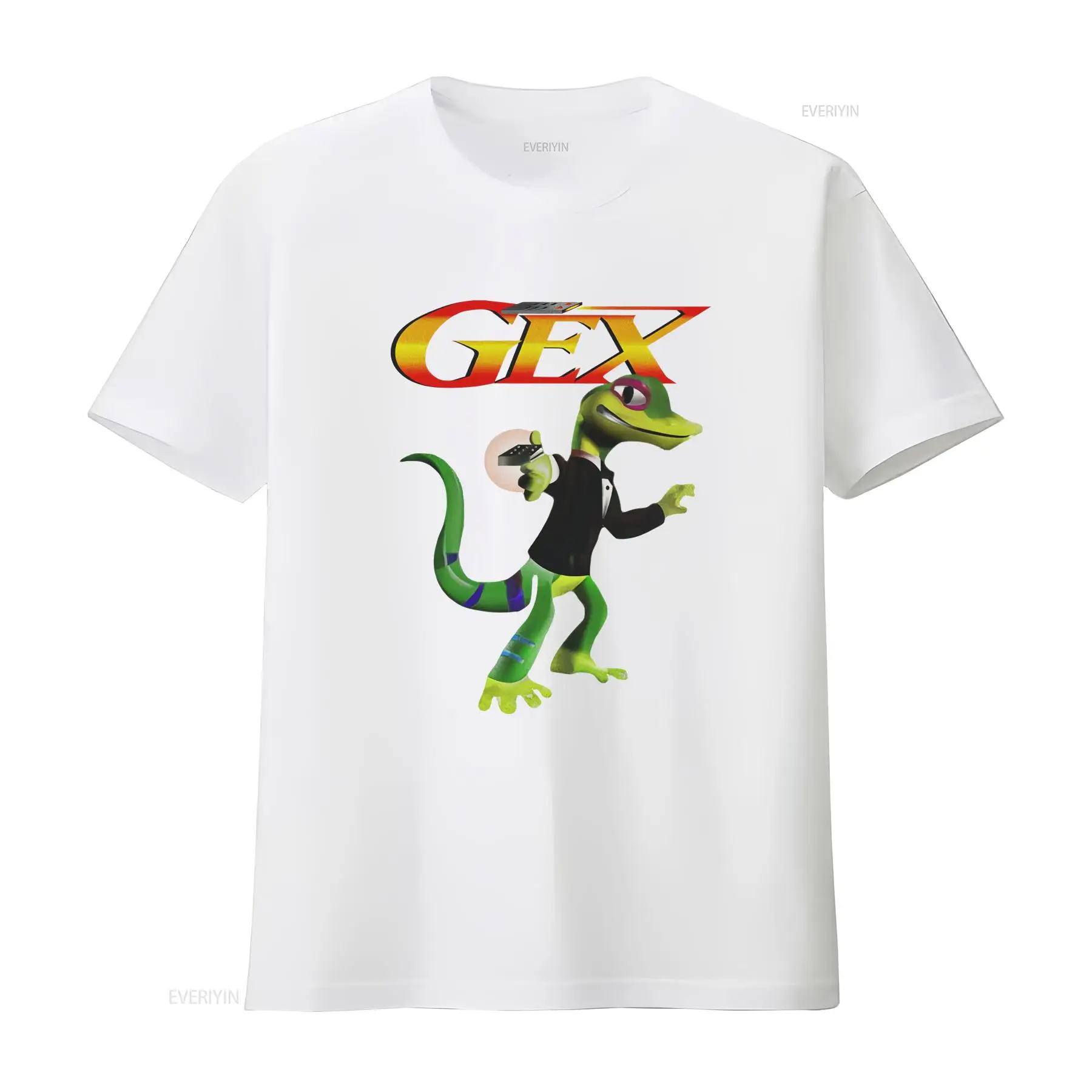 Gecko Game T Shirt Ps1 Classic - Retro Gaming Design recension och pris