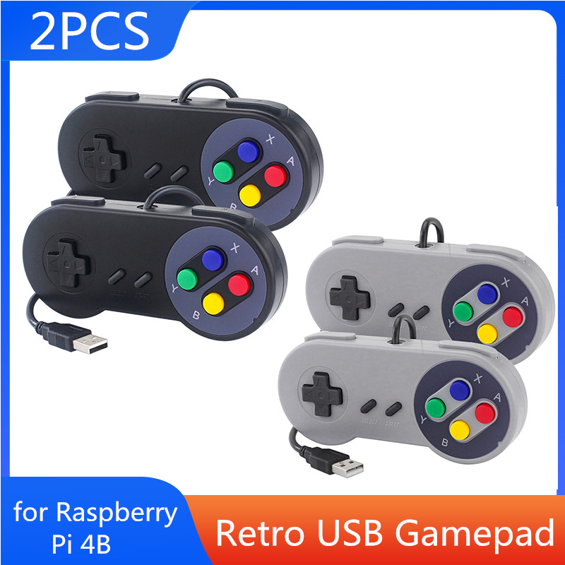 2PCs USB Gamepad Retro Gaming  - Raspberry Pi Retropie recension och pris