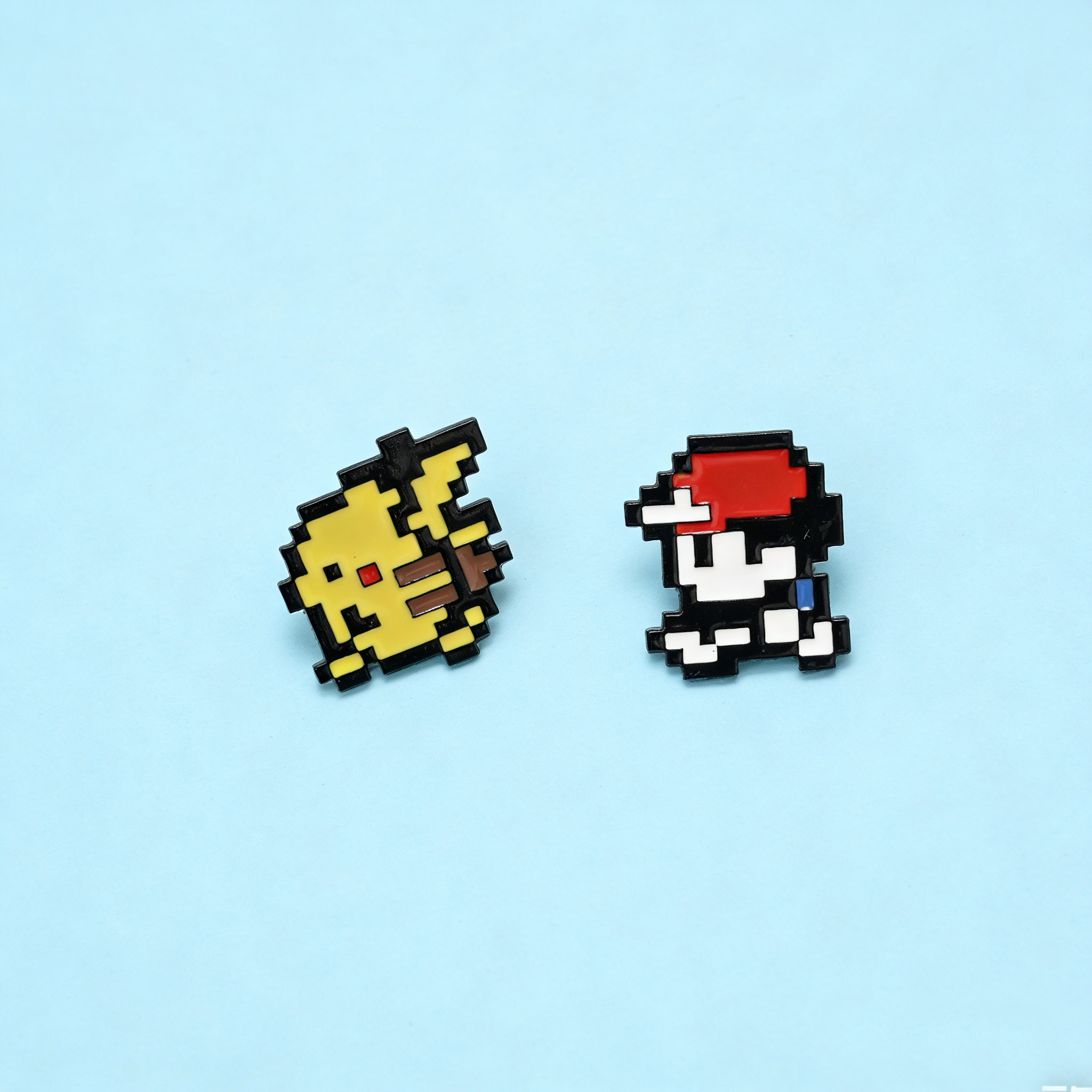 2pcs Retro Game 8-bit Pixel Po - Retro Gaming Pokemon recension och pris