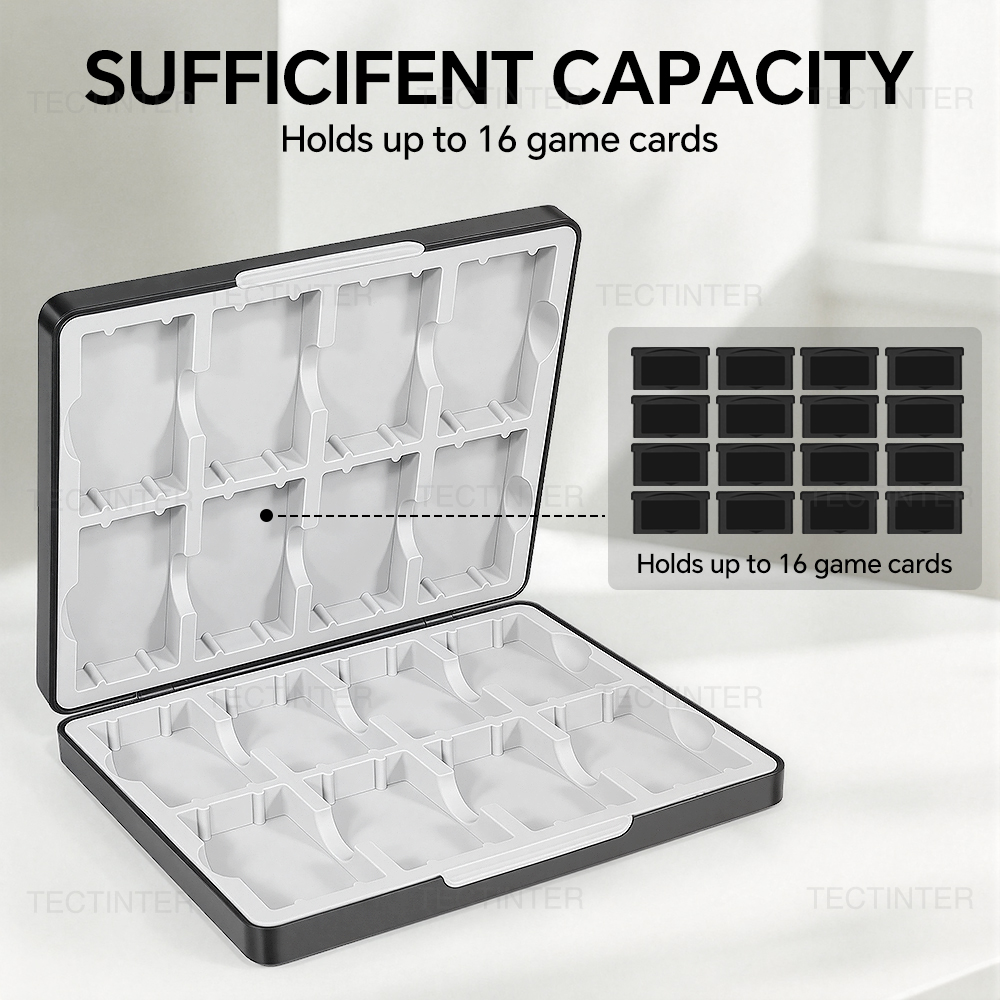 Portable 16 in 1 Game Card Sto - Game Carrying Case recension och pris