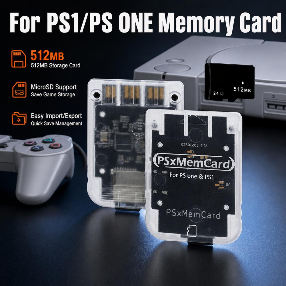 PSxMemCard PSX Memory Card Sav - Memory Card Ps1 recension och pris