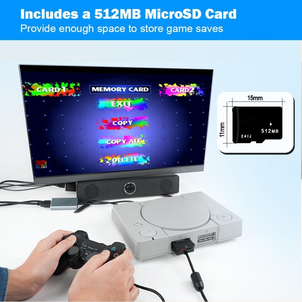 PSxMemCard PSX Memory Card Sav - Memory Card Ps1 recension och pris
