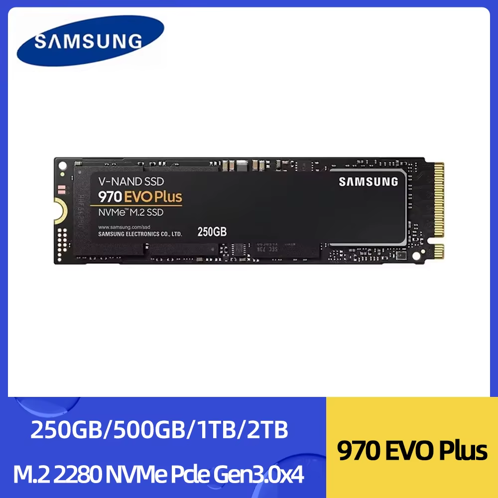 SAMSUNG 970 EVO Plus SSD 250GB - Samsung Ssd Evo 870 recension och pris