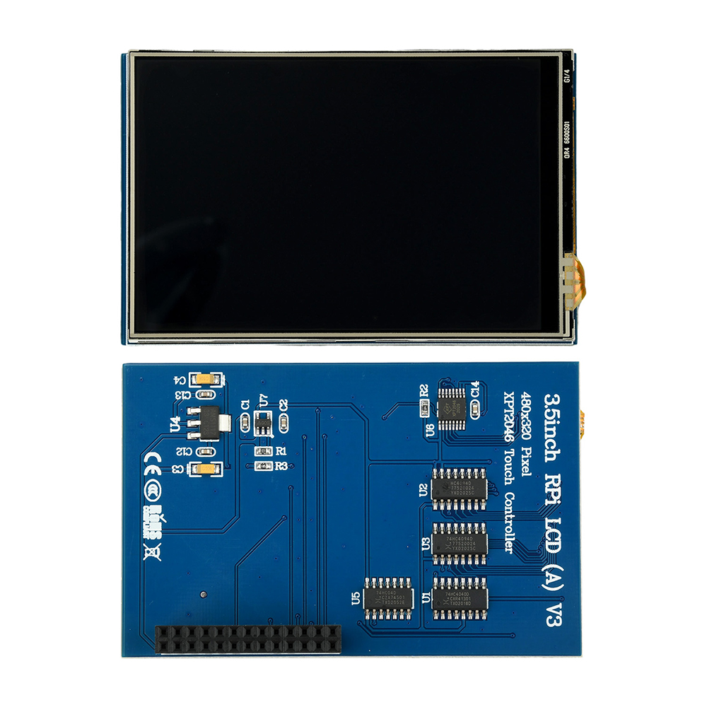 3.5 Inch TFT LCD Display Modul - Retro Gaming Raspberry Pi 3 recension och pris