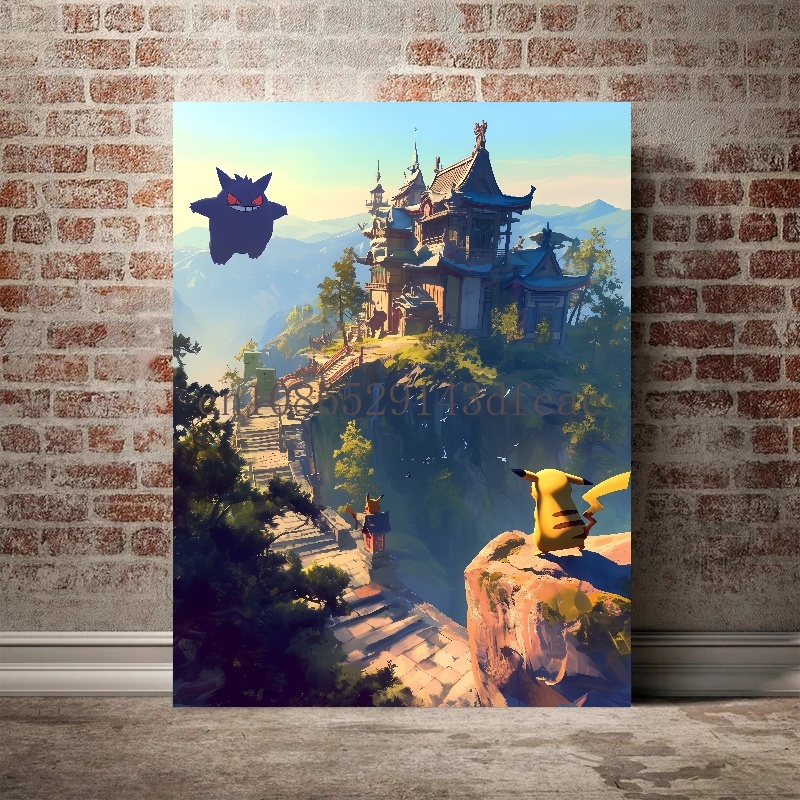 Pokemon Retro Cartoon Poster P - Retro Gaming Pokemon recension och pris