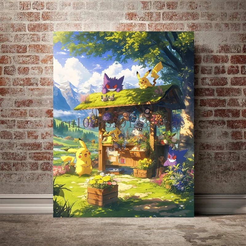 Pokemon Retro Cartoon Poster P - Retro Gaming Pokemon recension och pris
