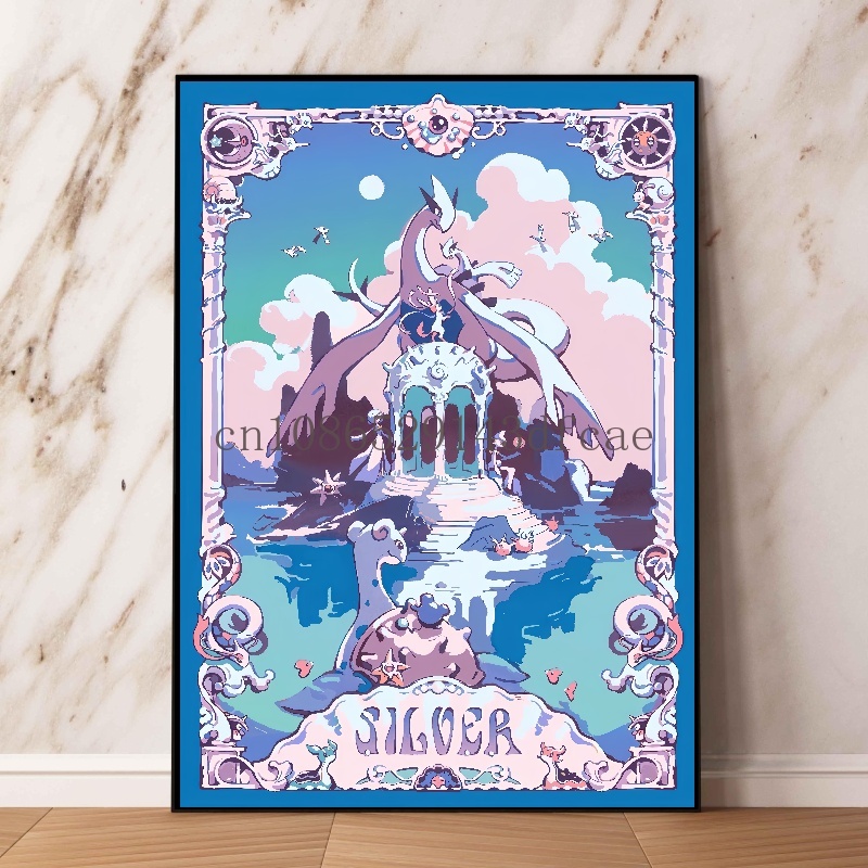 Pokemon Retro Cartoon Poster C - Retro Gaming Pokemon recension och pris