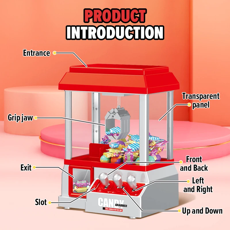 Claw Machine Electronic Candy  - Retro Gaming Games recension och pris