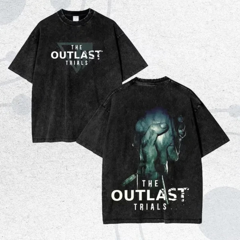 The Outlast Trials Game T-shir - Retro Gaming Aesthetic recension och pris