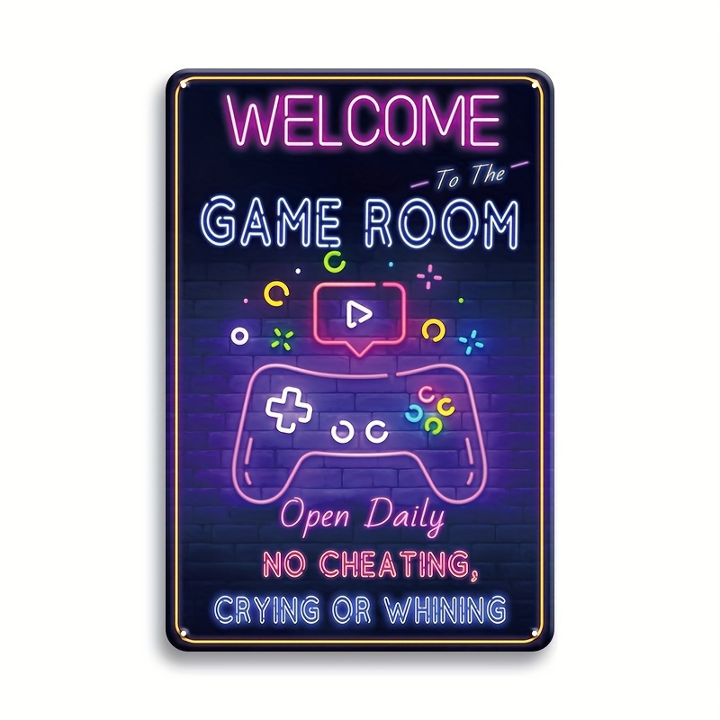 Welcome to the Game Room Metal - Retro Gaming Games recension och pris