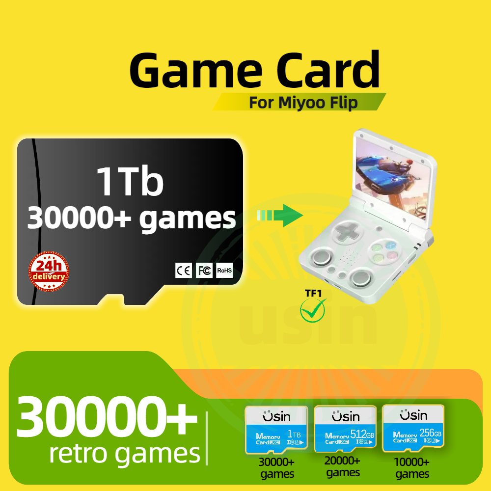 Game Card For Miyoo Flip 30000 - Retro Gaming Station recension och pris