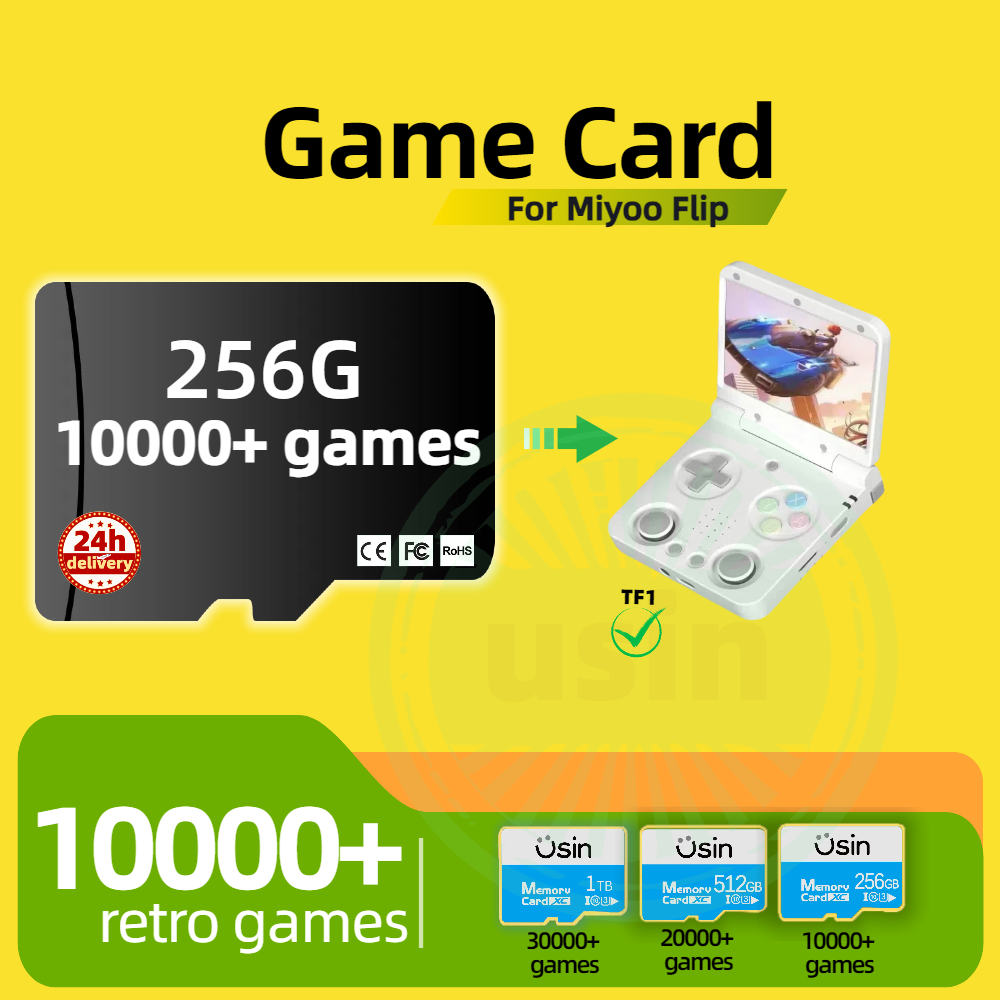 Game Card For Miyoo Flip 30000 - Retro Gaming Station recension och pris