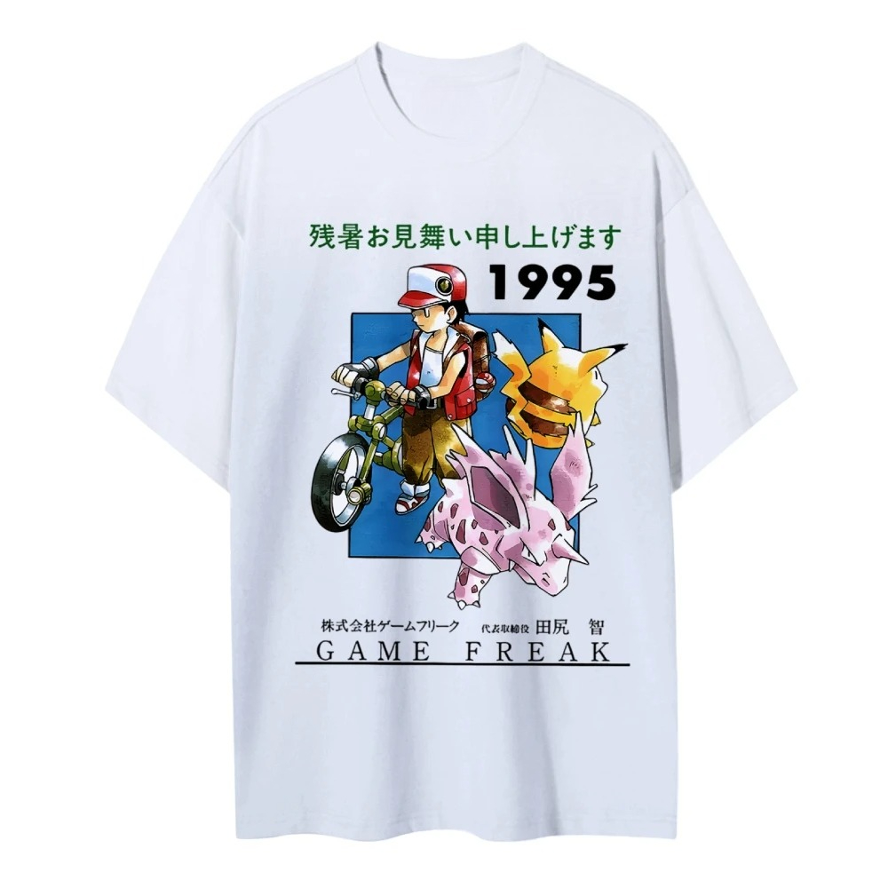 Pokemon 1995 Vintage T - Shirt - Retro Gaming Pokemon recension och pris