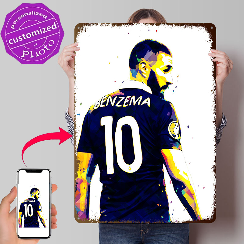 Karim Benzema France Poster Re - Retro Gaming France recension och pris