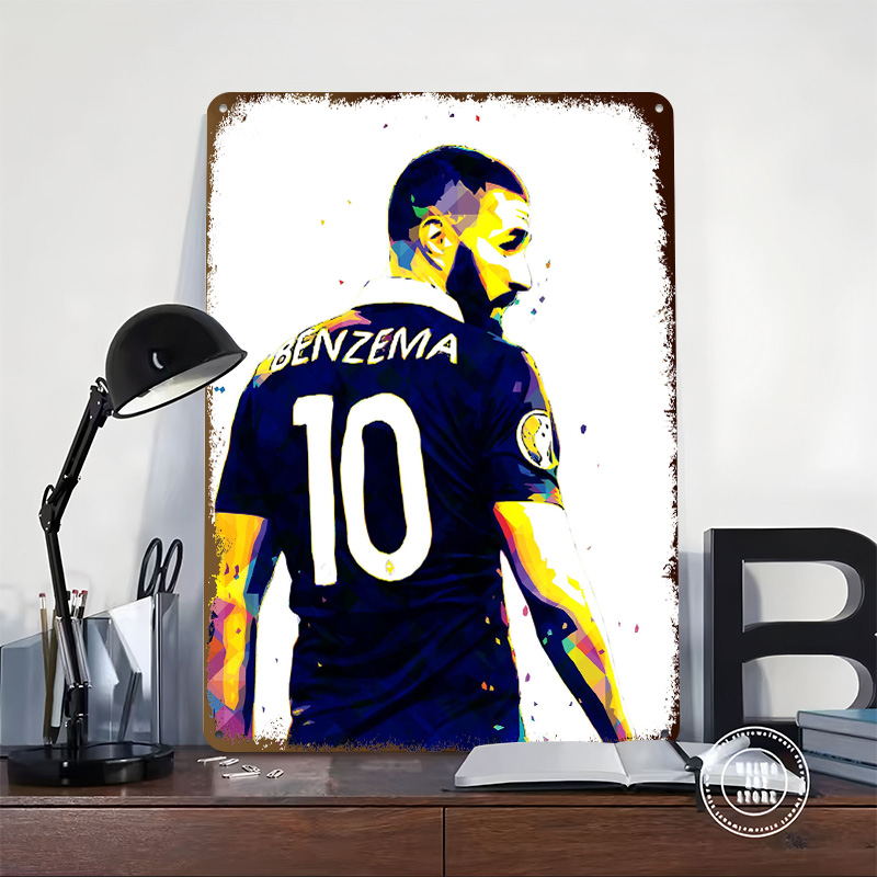 Karim Benzema France Poster Re - Retro Gaming France recension och pris