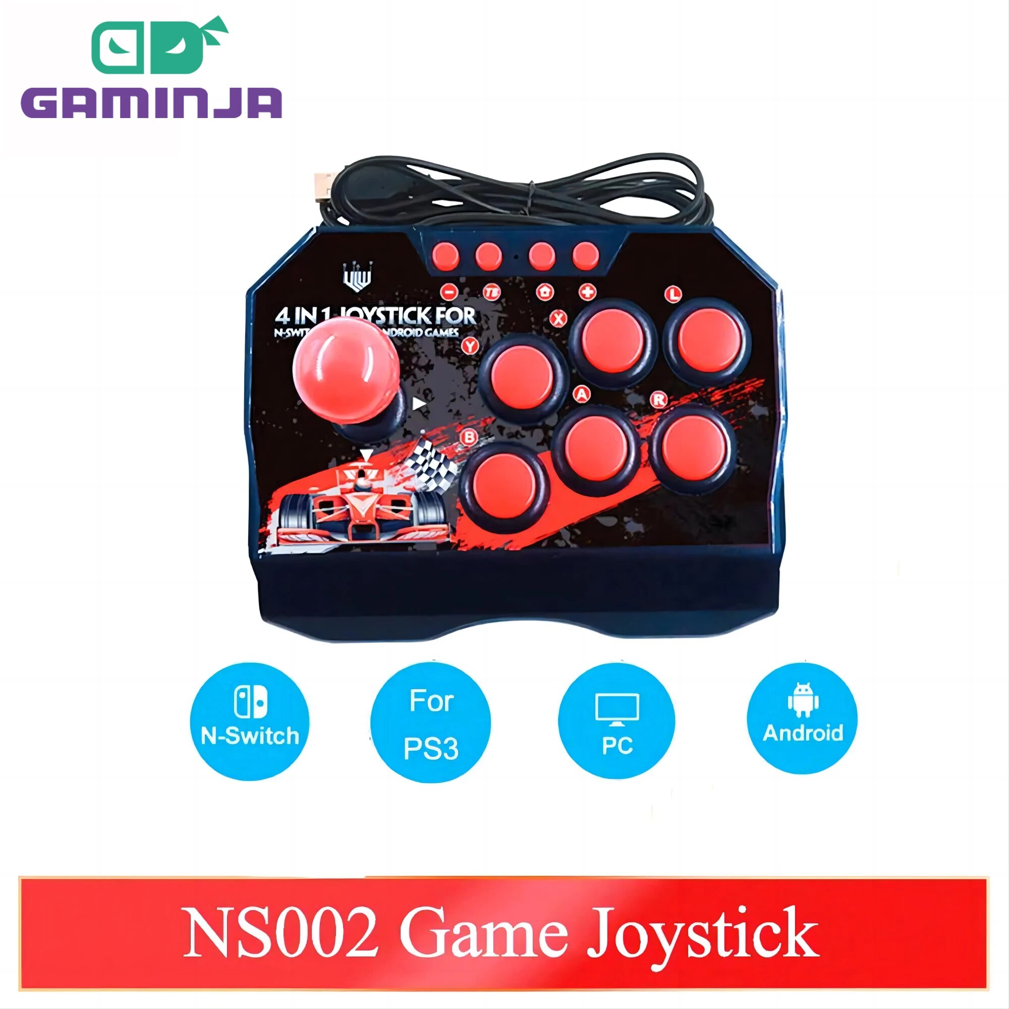 GAMINJA NS002 4 In 1 Retro Arc - Retro Gaming Best Console recension och pris