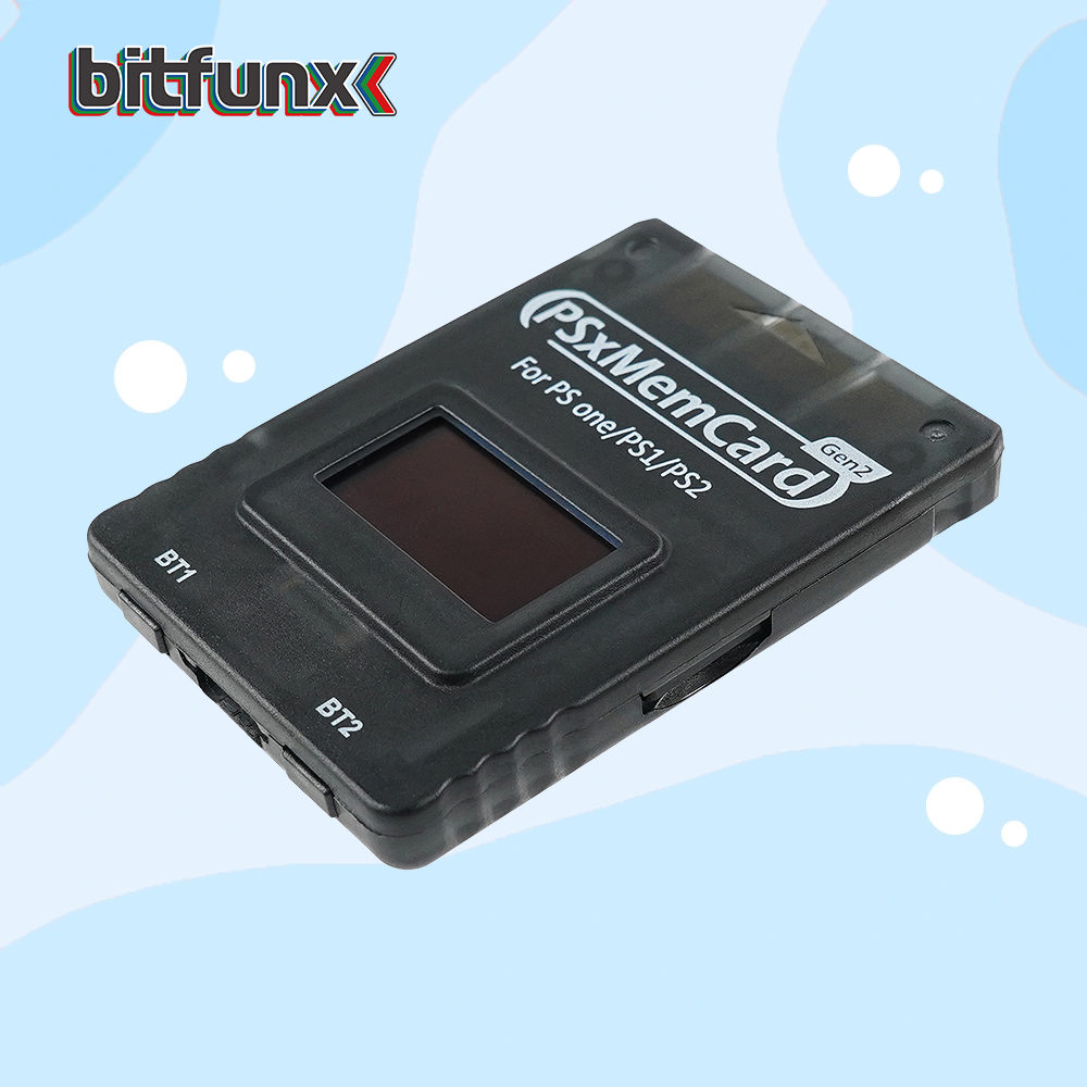 Bitfunx PSxMemCard Gen2 Store  - Memory Card Ps1 recension och pris