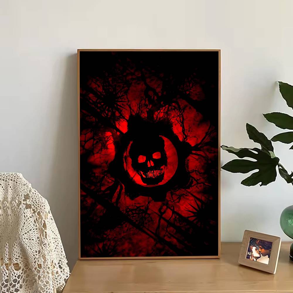 Game G-Gears of W-War Poster R - Retro Gaming Aesthetic recension och pris