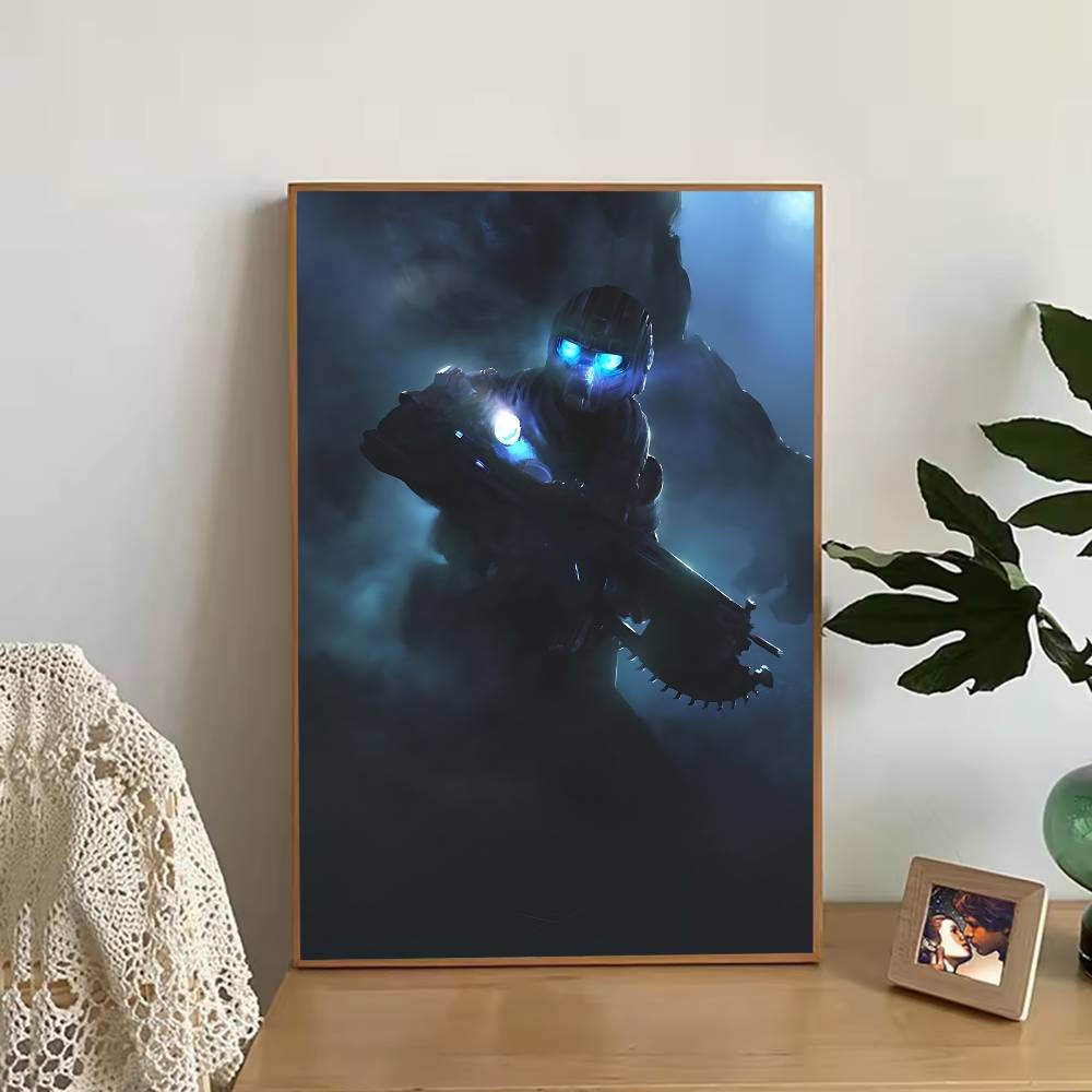 Game G-Gears of W-War Poster R - Retro Gaming Aesthetic recension och pris