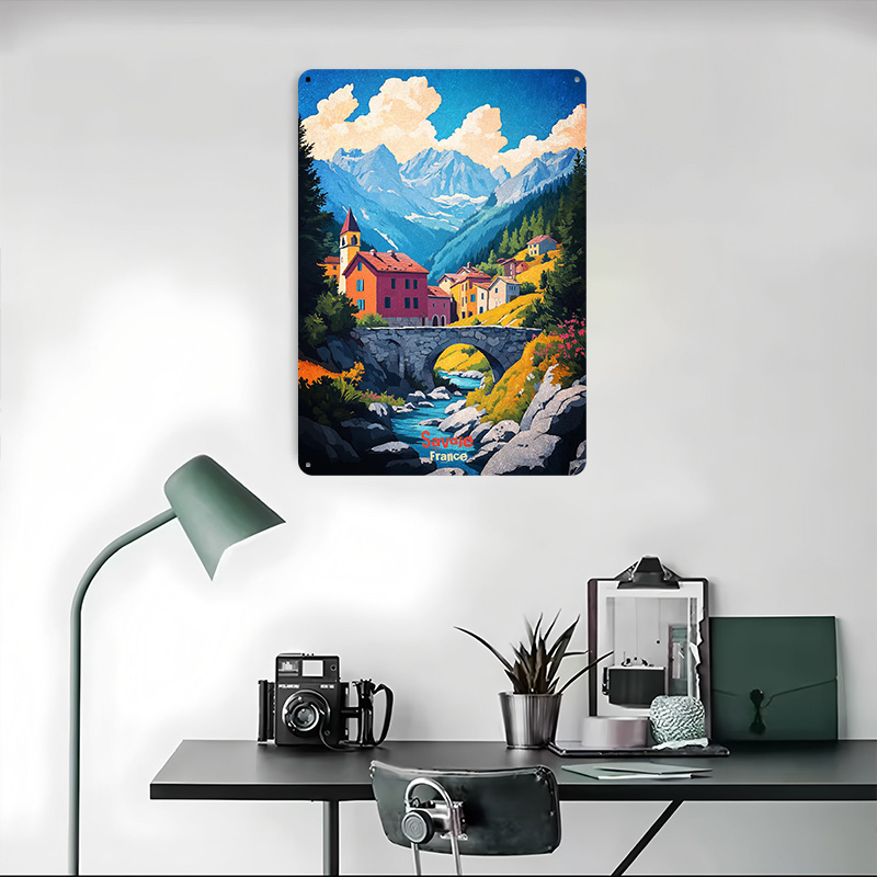 Savoie France Art Tinplate Pos - Retro Gaming France recension och pris