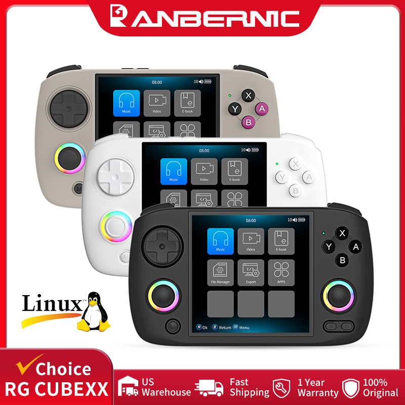 ANBERNIC RG CubeXX Handheld Ga - Retro Gaming Anbernic recension och pris
