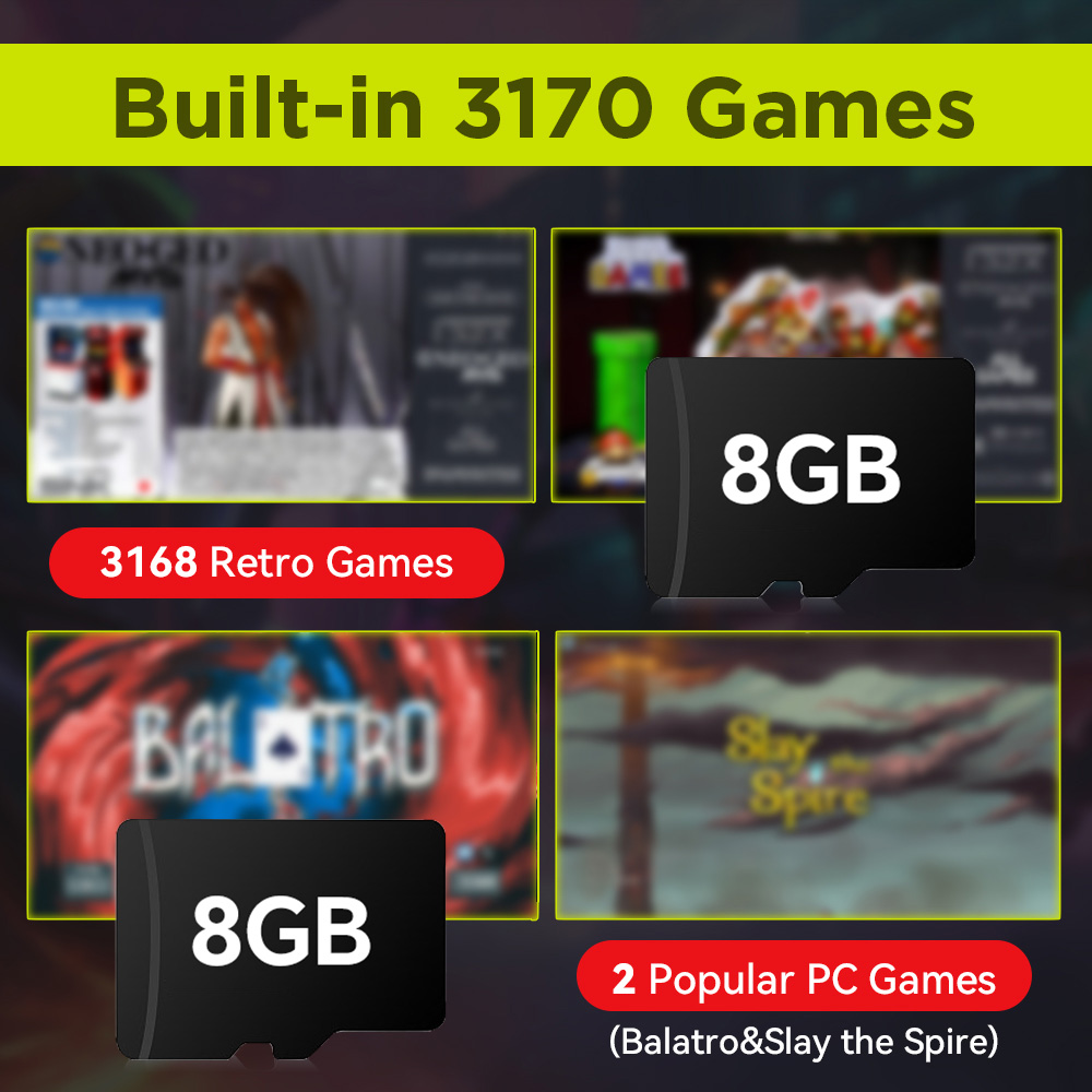 8GB Game TF Card with 3170 Ret - Retro Gaming Best Console recension och pris