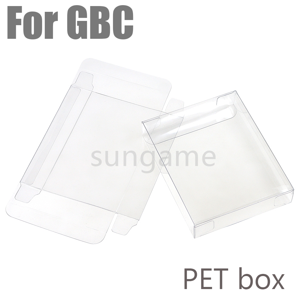 3pcs PET Display Box For GBC P - Game Carrying Case recension och pris