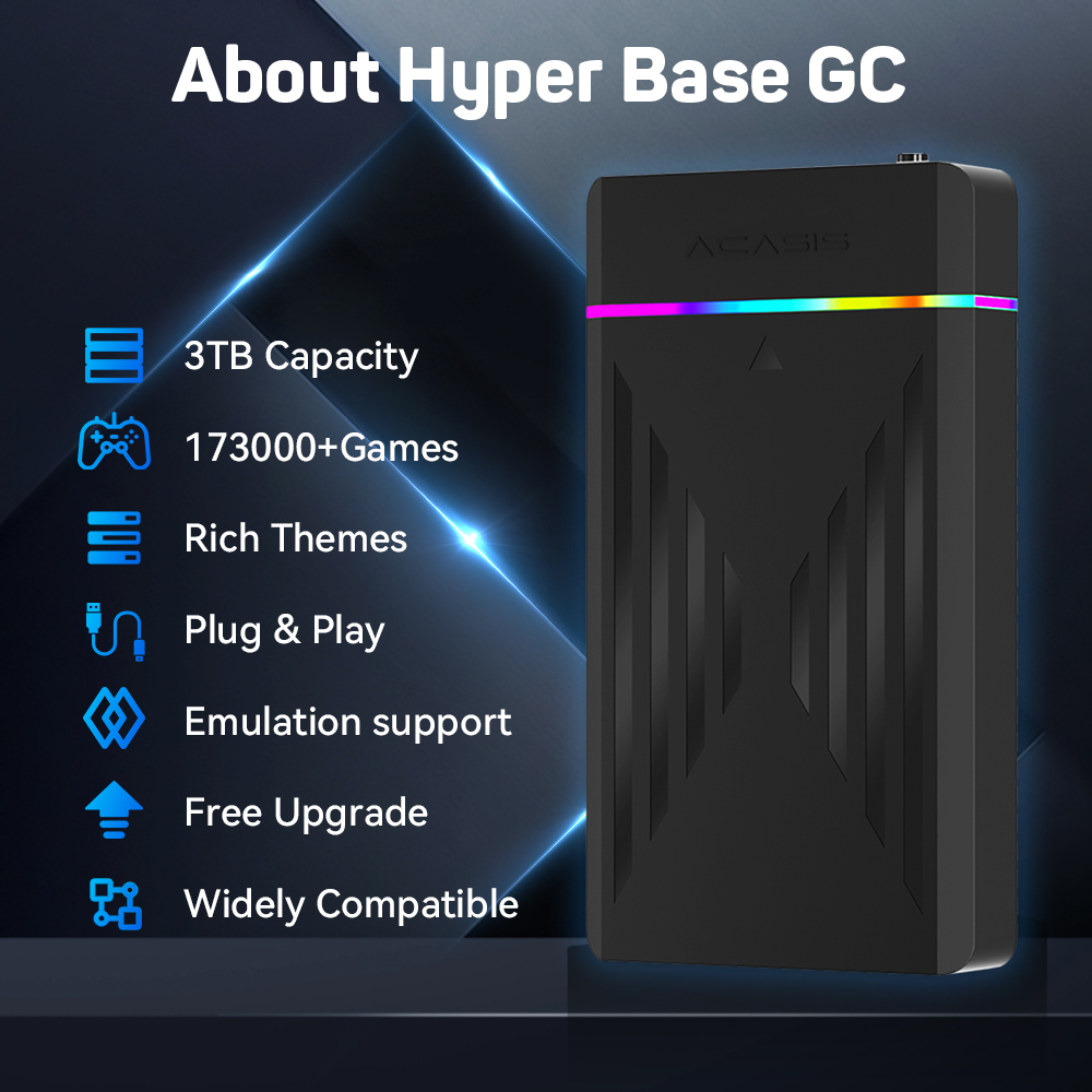 3TB Portable Gaming HDD Launch - Retro Gaming Design recension och pris