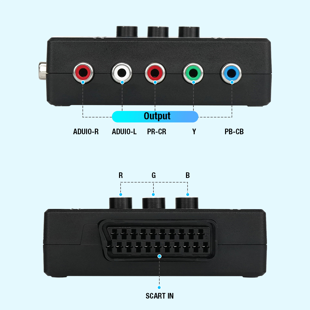RGBS VGA to YPBPR Component Co - Retro Gaming Station recension och pris